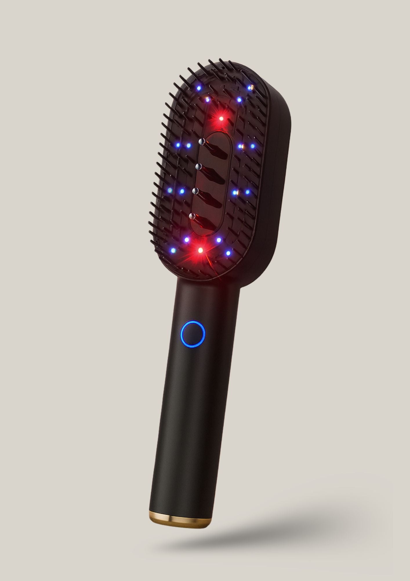 HeliaHair™ – Brosse LED anti-chute & stimulateur de croissance capillaire